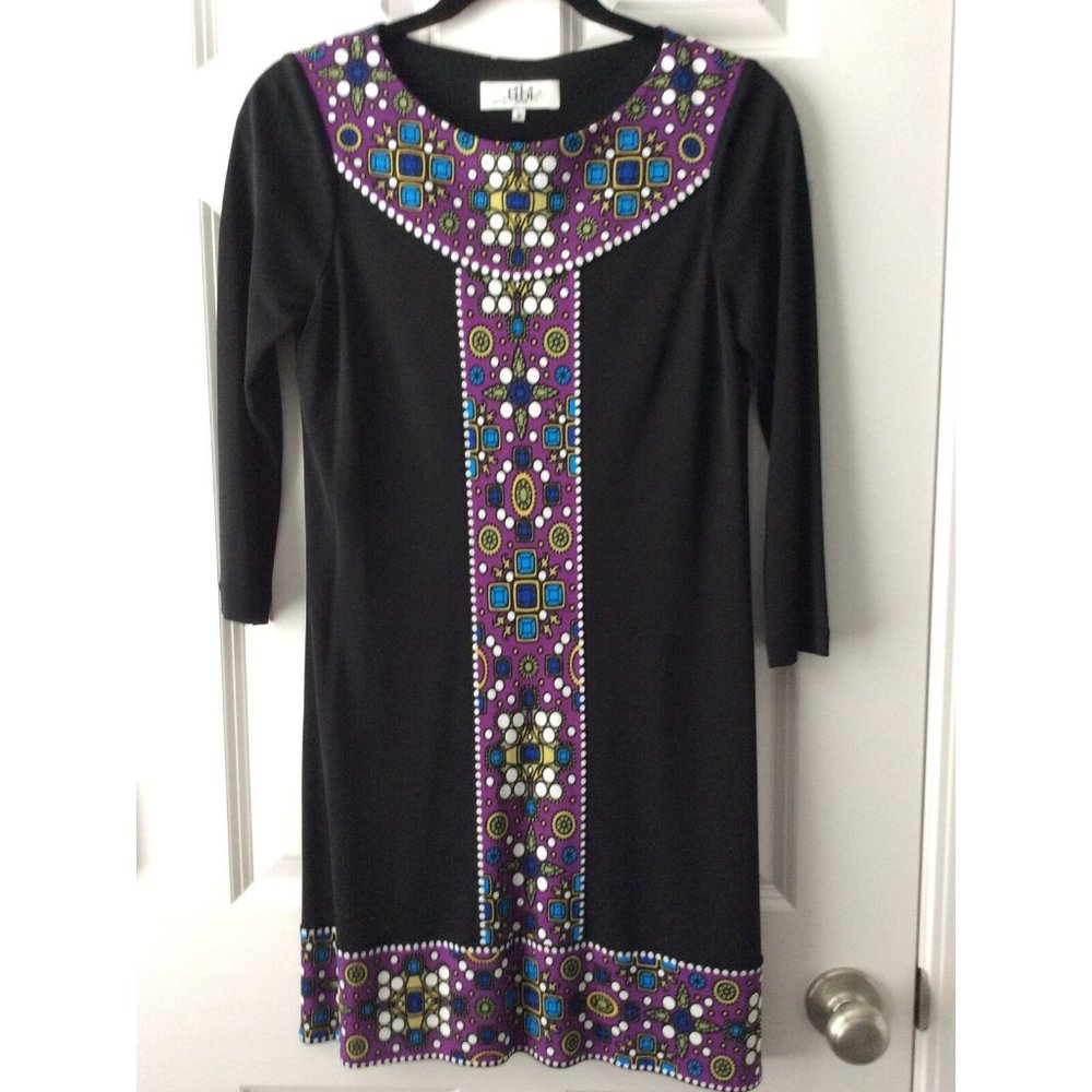 NWOT Tibi New York Dress, Size S, Jewel Print, Very Cute And Flattering!